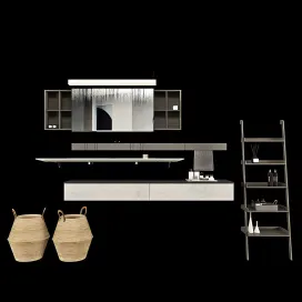Set of bathroom furniture agape